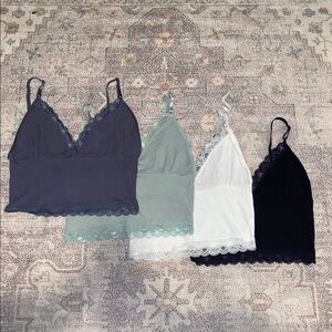 Bencailor 4 Pack Camisole Tank Tops Size Medium